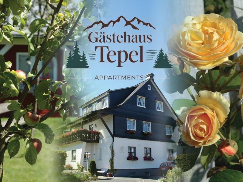 Gaestehaus Tepel Winterberg Eksteriør billede